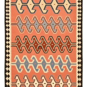Kelimteppe - Orientalsk - 152 x 104 cm - flerfarget