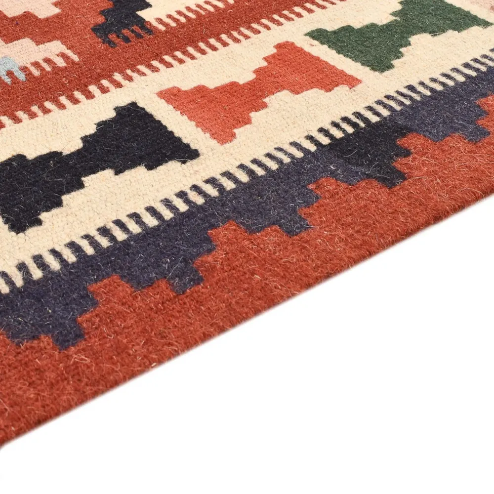Kelimteppe - Orientalsk - 155 x 100 cm - flerfarget