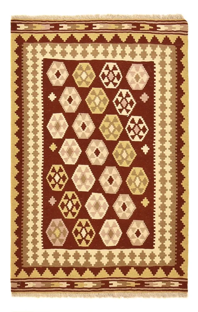 Kelimteppe - Orientalsk - 155 x 100 cm - flerfarget