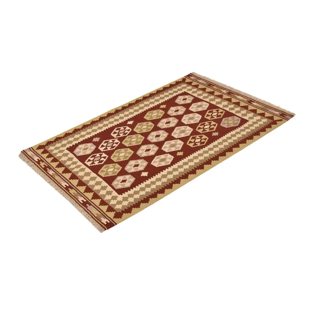 Kelimteppe - Orientalsk - 155 x 100 cm - flerfarget