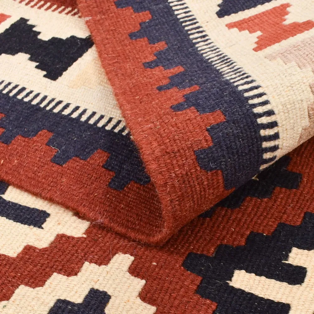 Kelimteppe - Orientalsk - 155 x 100 cm - flerfarget