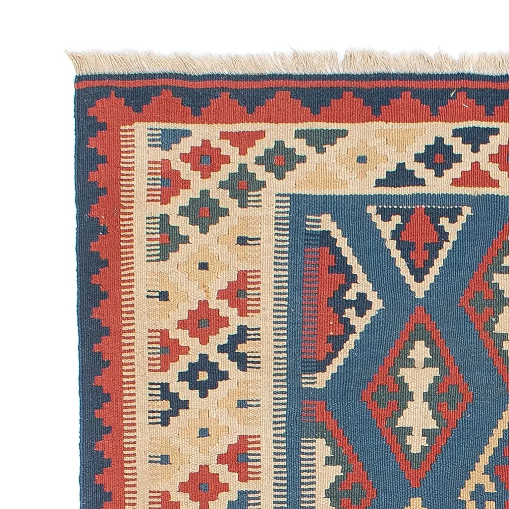 Kelimteppe - Orientalsk - 168 x 114 cm - blå