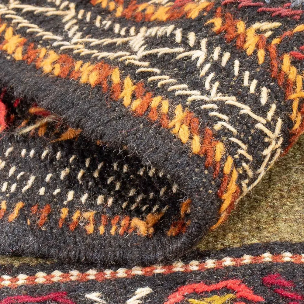 Kelimteppe - Orientalsk - 170 x 100 cm - flerfarget