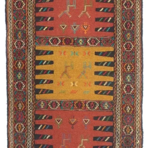 Kelimteppe - Orientalsk - 170 x 100 cm - flerfarget