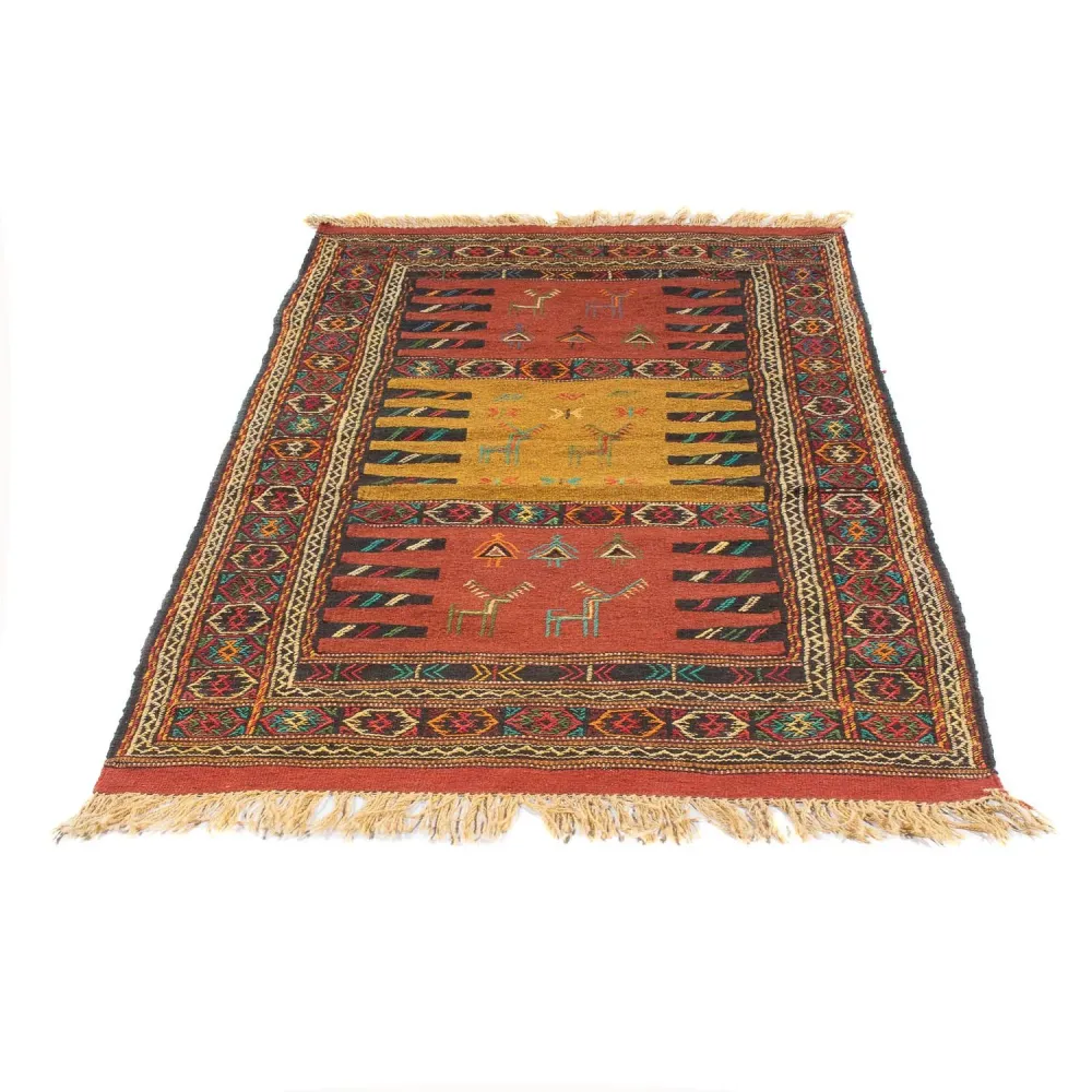 Kelimteppe - Orientalsk - 170 x 100 cm - flerfarget
