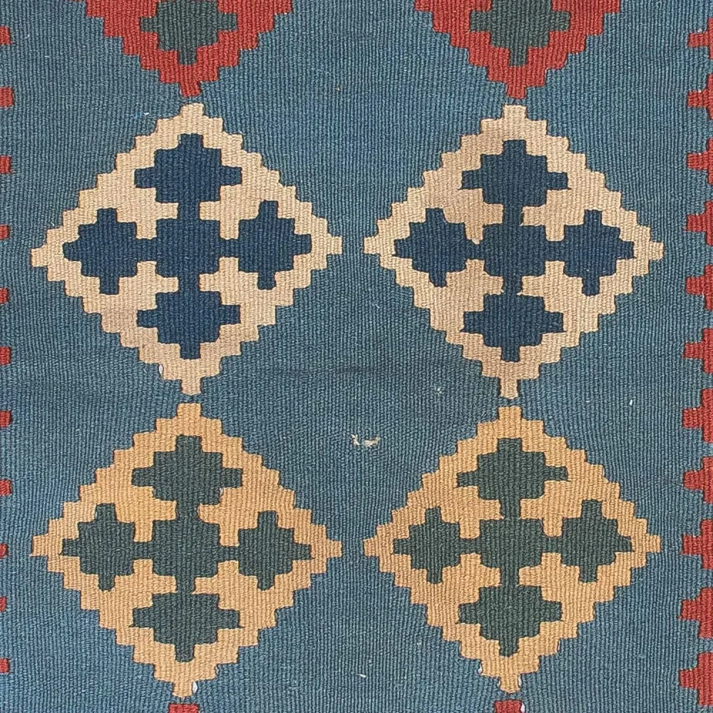 Kelimteppe - Orientalsk - 171 x 118 cm - blå