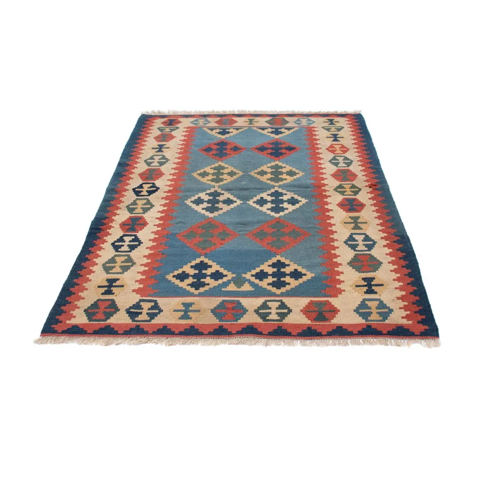 Kelimteppe - Orientalsk - 171 x 118 cm - blå