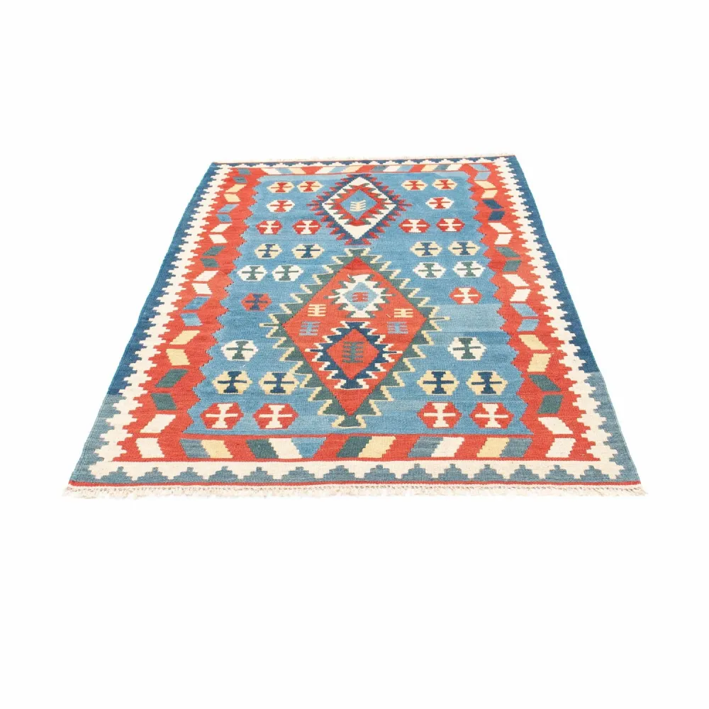 Kelimteppe - Orientalsk - 173 x 118 cm - blå