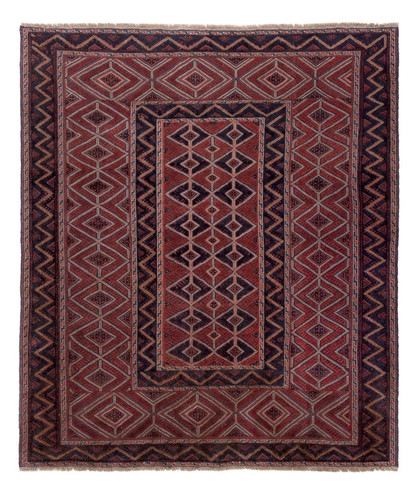 Kelimteppe - Orientalsk - 175 x 149 cm - flerfarget