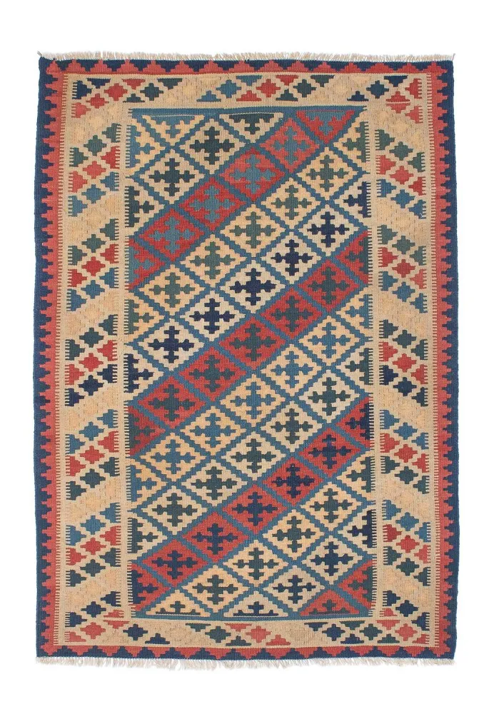 Kelimteppe - Orientalsk - 176 x 122 cm - flerfarget