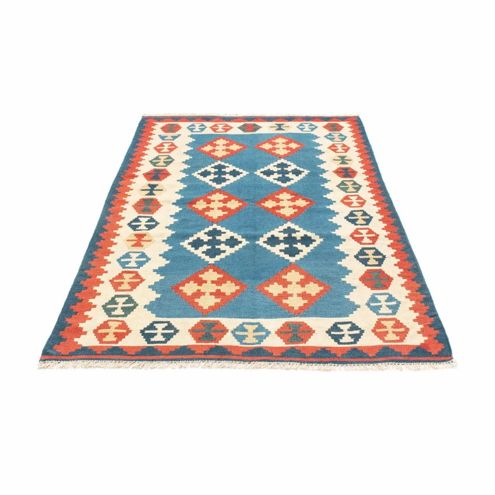 Kelimteppe - Orientalsk - 177 x 117 cm - blå