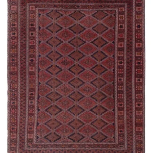 Kelimteppe - Orientalsk - 177 x 148 cm - mørk rød