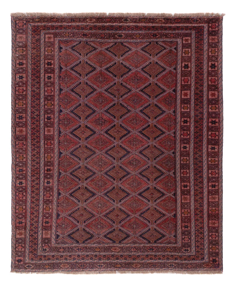 Kelimteppe - Orientalsk - 177 x 148 cm - mørk rød