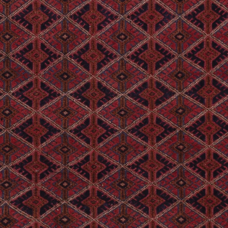 Kelimteppe - Orientalsk - 179 x 151 cm - mørk rød