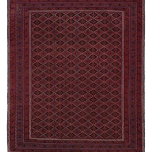Kelimteppe - Orientalsk - 179 x 151 cm - mørk rød