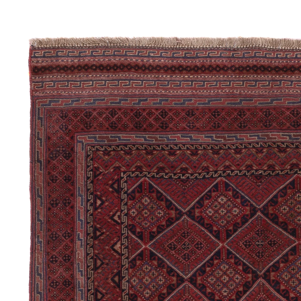Kelimteppe - Orientalsk - 180 x 131 cm - mørk rød