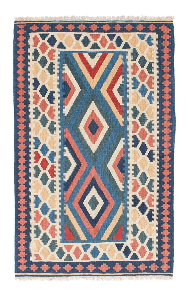 Kelimteppe - Orientalsk - 181 x 111 cm - flerfarget