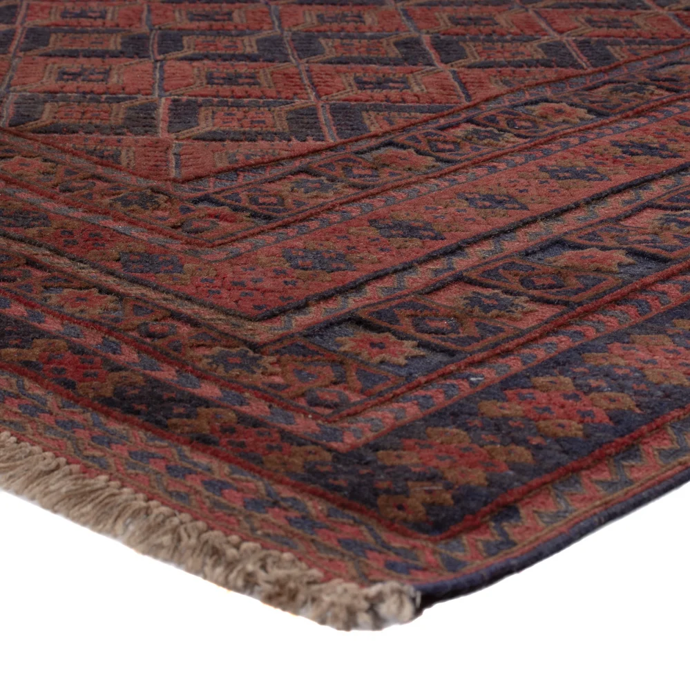Kelimteppe - Orientalsk - 182 x 155 cm - mørk rød