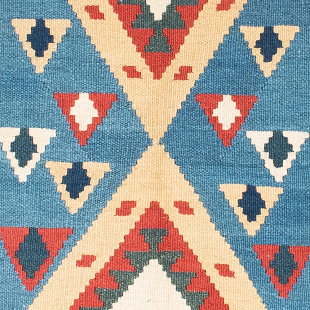 Kelimteppe - Orientalsk - 183 x 116 cm - turkis
