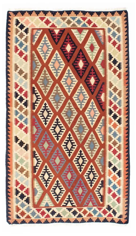 Kelimteppe - Orientalsk - 184 x 108 cm - beige