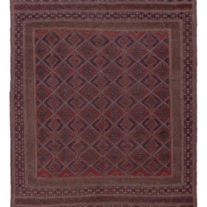 Kelimteppe - Orientalsk - 185 x 152 cm - rust