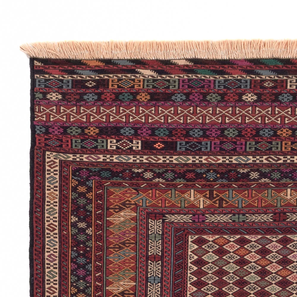 Kelimteppe - Orientalsk - 186 x 120 cm - flerfarget