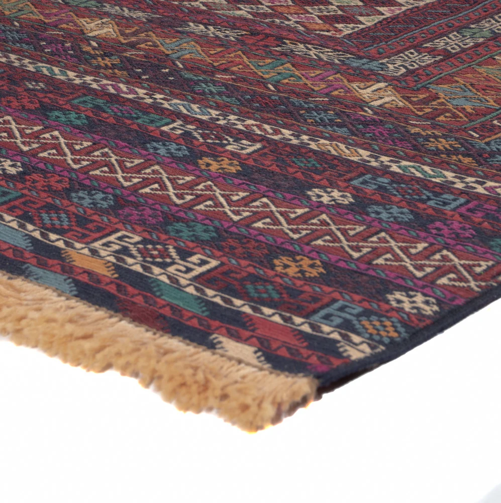 Kelimteppe - Orientalsk - 186 x 120 cm - flerfarget