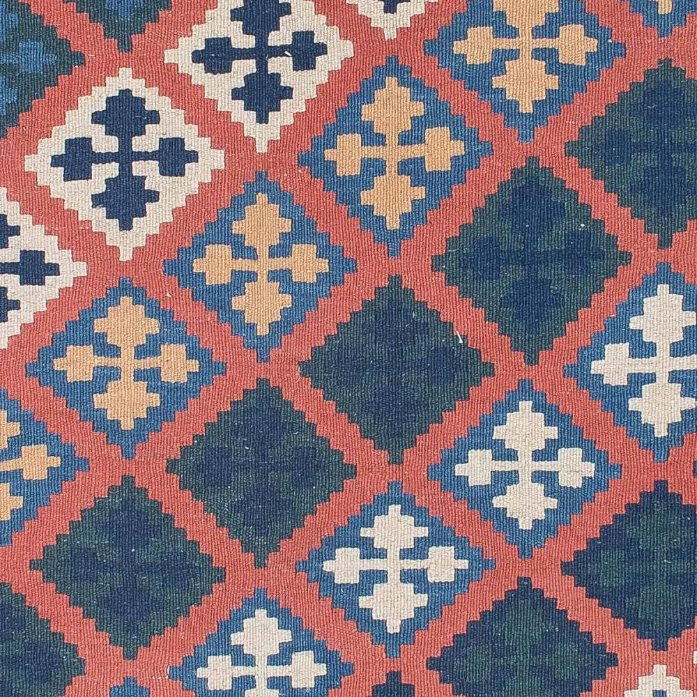 Kelimteppe - Orientalsk - 186 x 133 cm - flerfarget