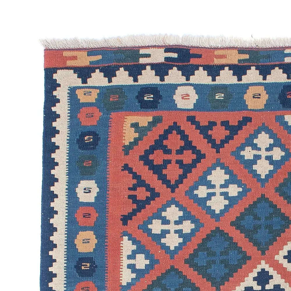 Kelimteppe - Orientalsk - 186 x 133 cm - flerfarget