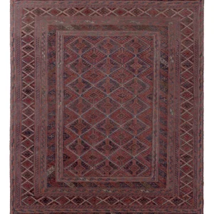 Kelimteppe - Orientalsk - 186 x 152 cm - flerfarget