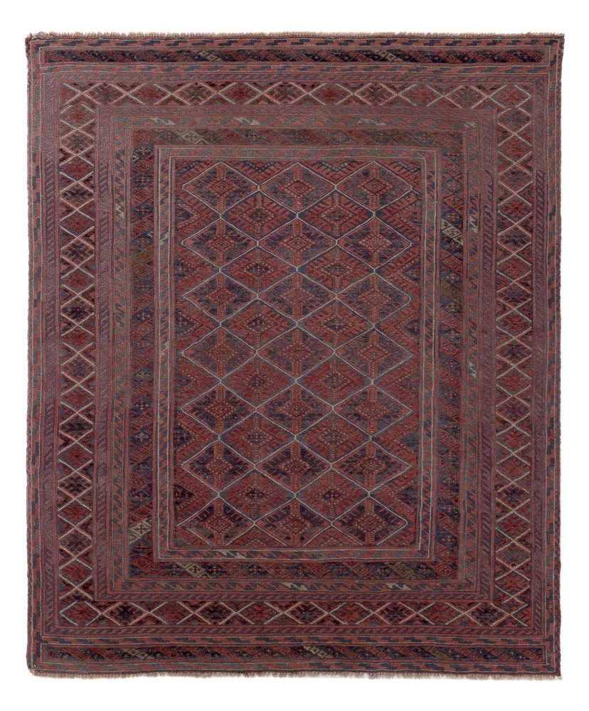 Kelimteppe - Orientalsk - 186 x 152 cm - flerfarget