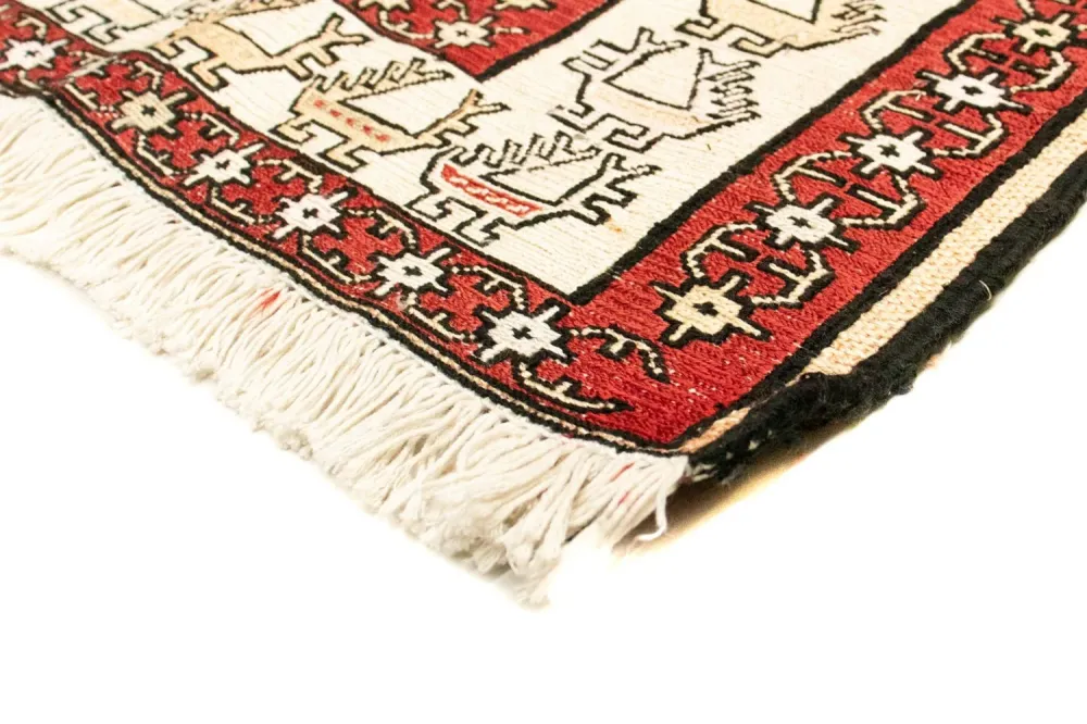 Kelimteppe - Orientalsk - 187 x 126 cm - beige