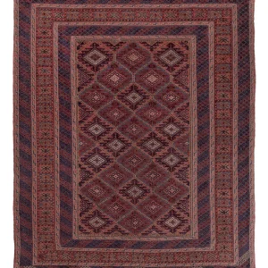 Kelimteppe - Orientalsk - 187 x 150 cm - flerfarget