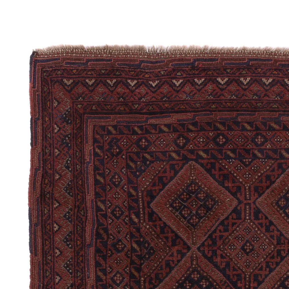 Kelimteppe - Orientalsk - 188 x 142 cm - mørk beige