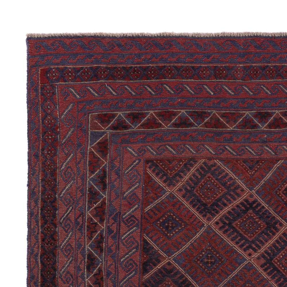 Kelimteppe - Orientalsk - 188 x 150 cm - mørk beige