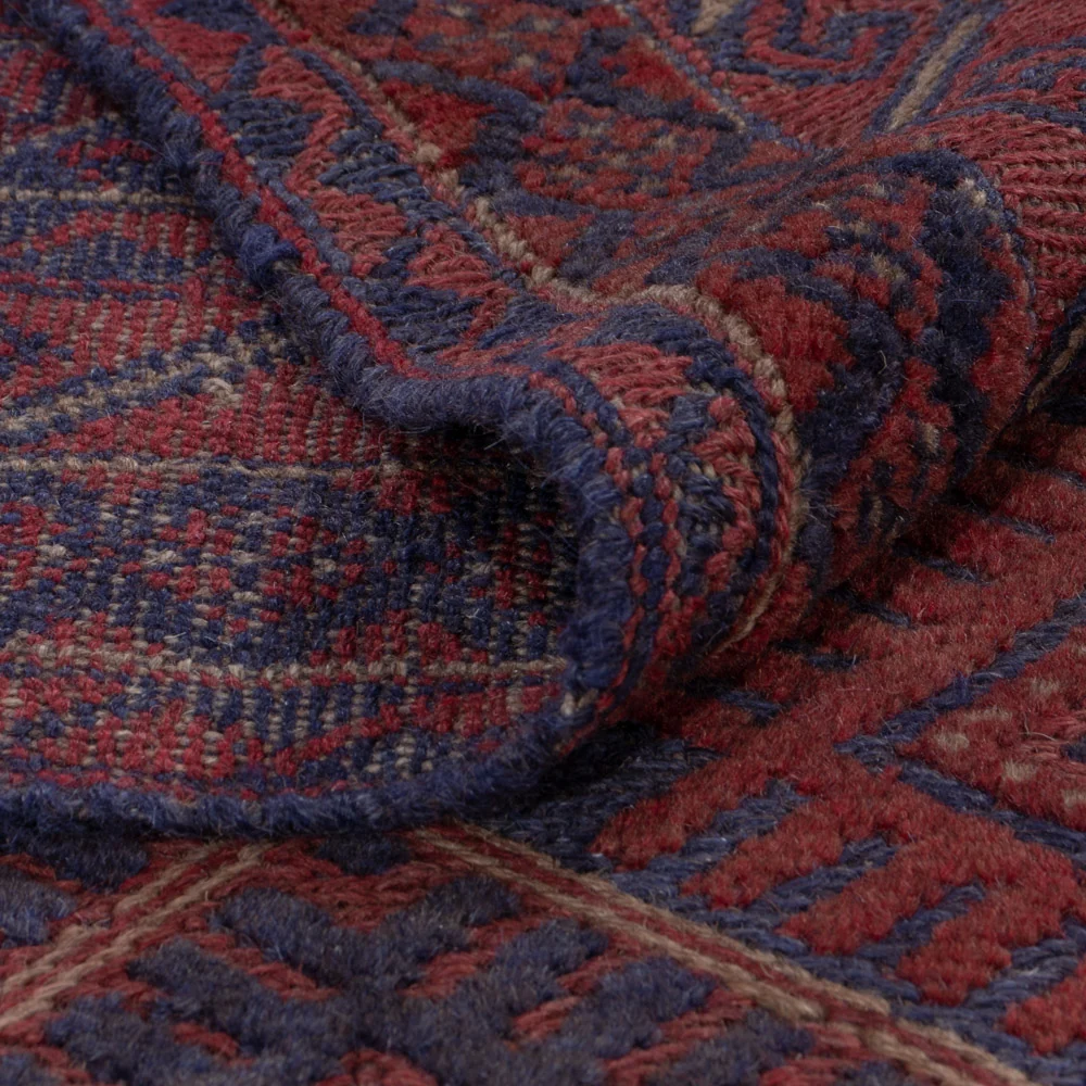 Kelimteppe - Orientalsk - 188 x 150 cm - mørk beige