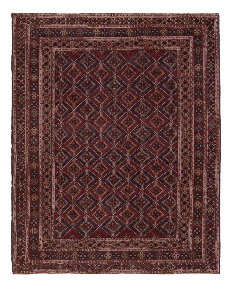 Kelimteppe - Orientalsk - 188 x 155 cm - mørk beige