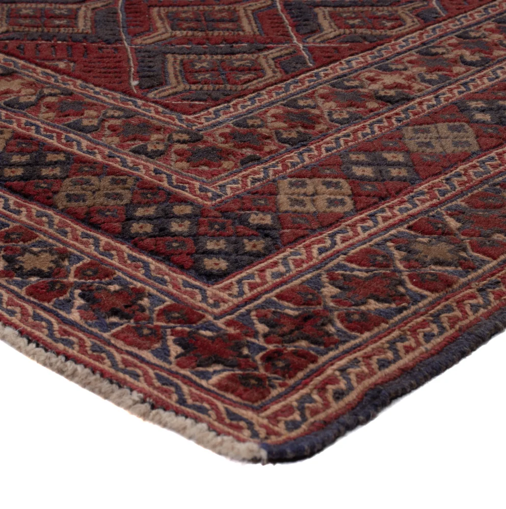 Kelimteppe - Orientalsk - 188 x 155 cm - mørk beige