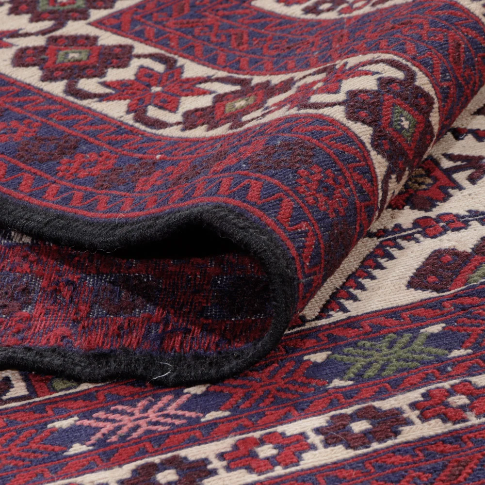 Kelimteppe - Orientalsk - 189 x 127 cm - flerfarget