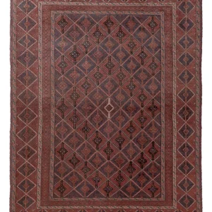 Kelimteppe - Orientalsk - 190 x 145 cm - flerfarget