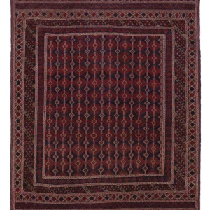 Kelimteppe - Orientalsk - 190 x 160 cm - mørk beige