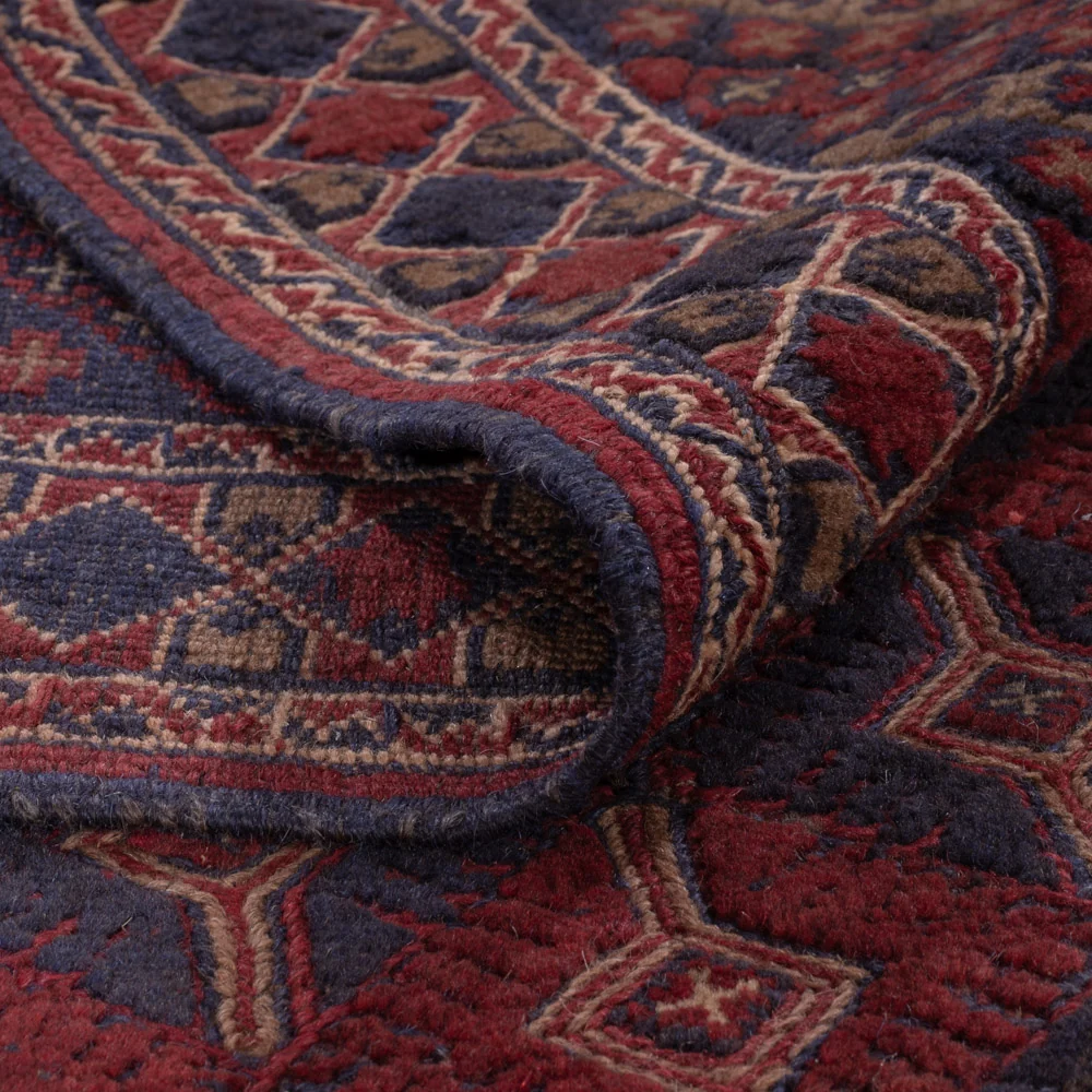Kelimteppe - Orientalsk - 190 x 160 cm - mørk beige