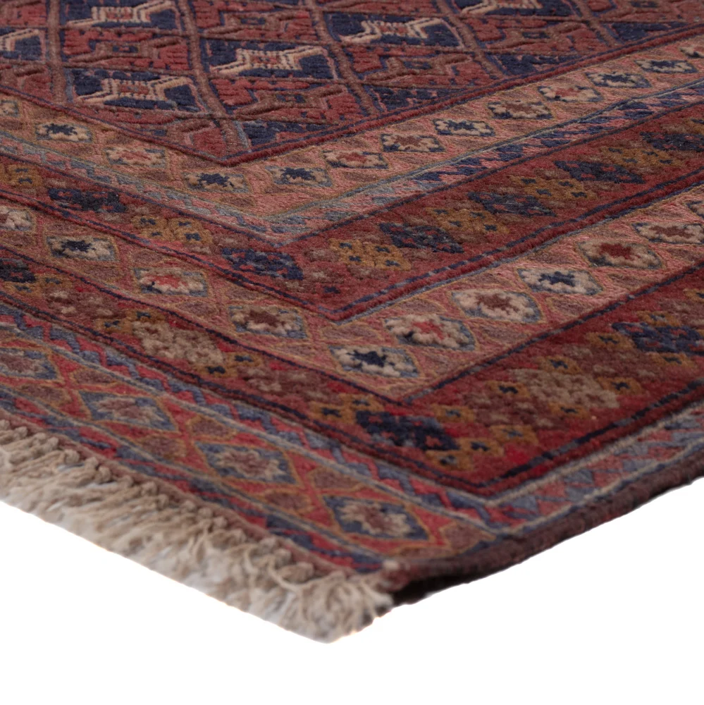 Kelimteppe - Orientalsk - 191 x 146 cm - mørk rød