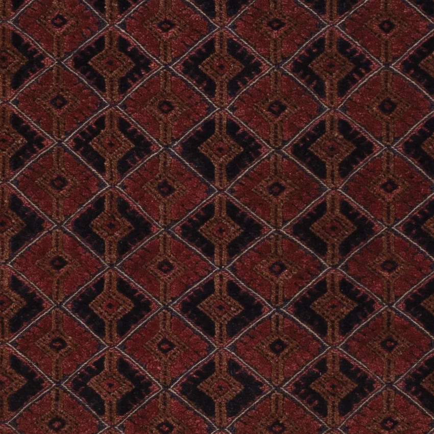 Kelimteppe - Orientalsk - 191 x 158 cm - mørk rød