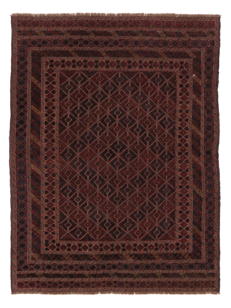 Kelimteppe - Orientalsk - 193 x 150 cm - rust