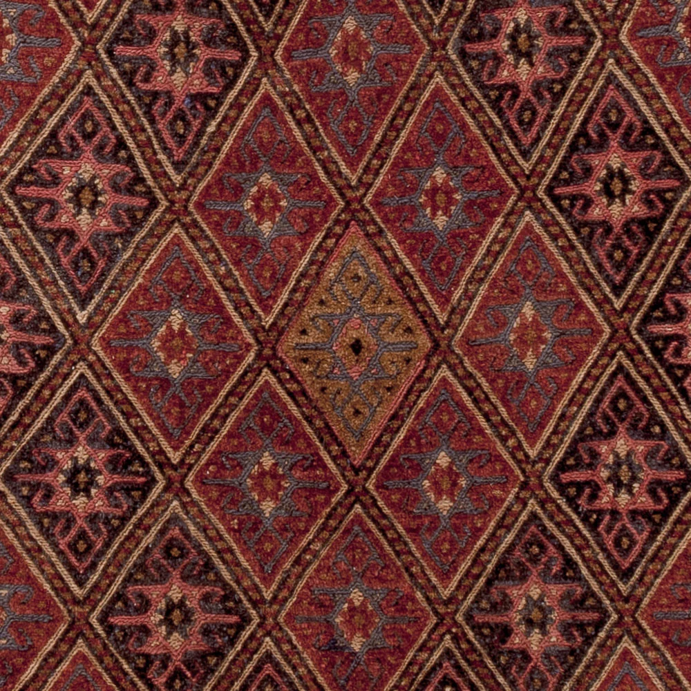 Kelimteppe - Orientalsk - 193 x 156 cm - flerfarget
