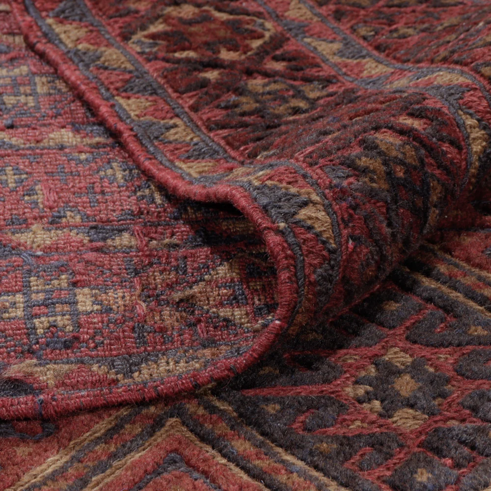 Kelimteppe - Orientalsk - 193 x 156 cm - flerfarget