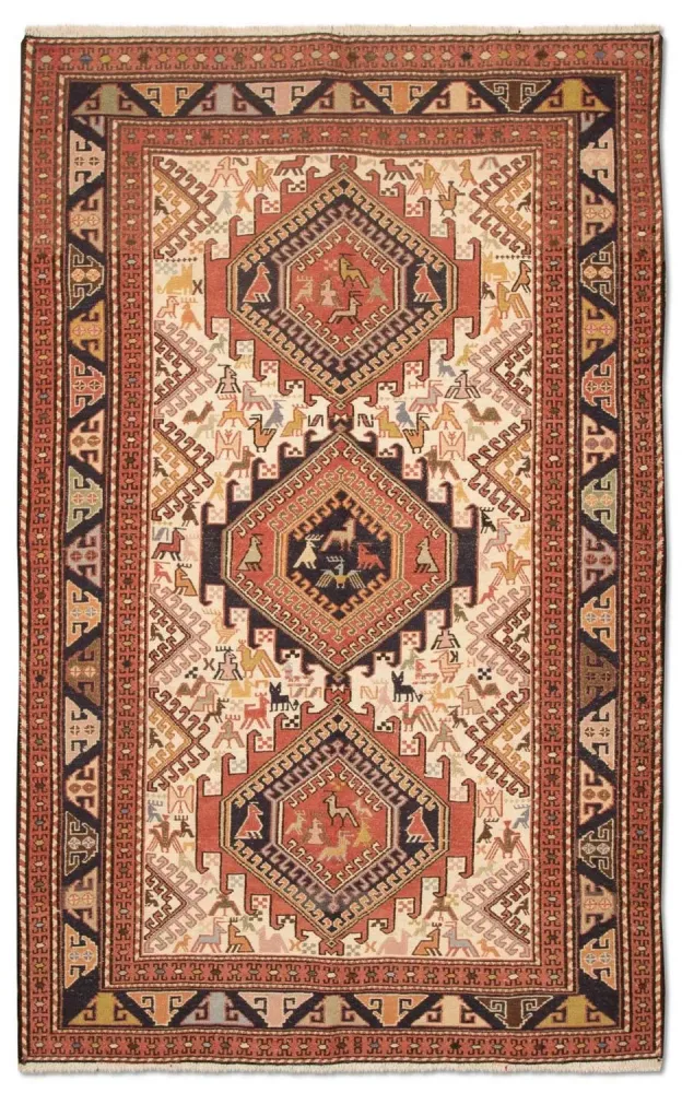 Kelimteppe - Orientalsk - 194 x 122 cm - brun