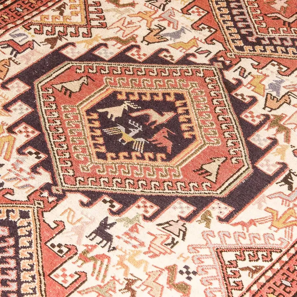 Kelimteppe - Orientalsk - 194 x 122 cm - brun