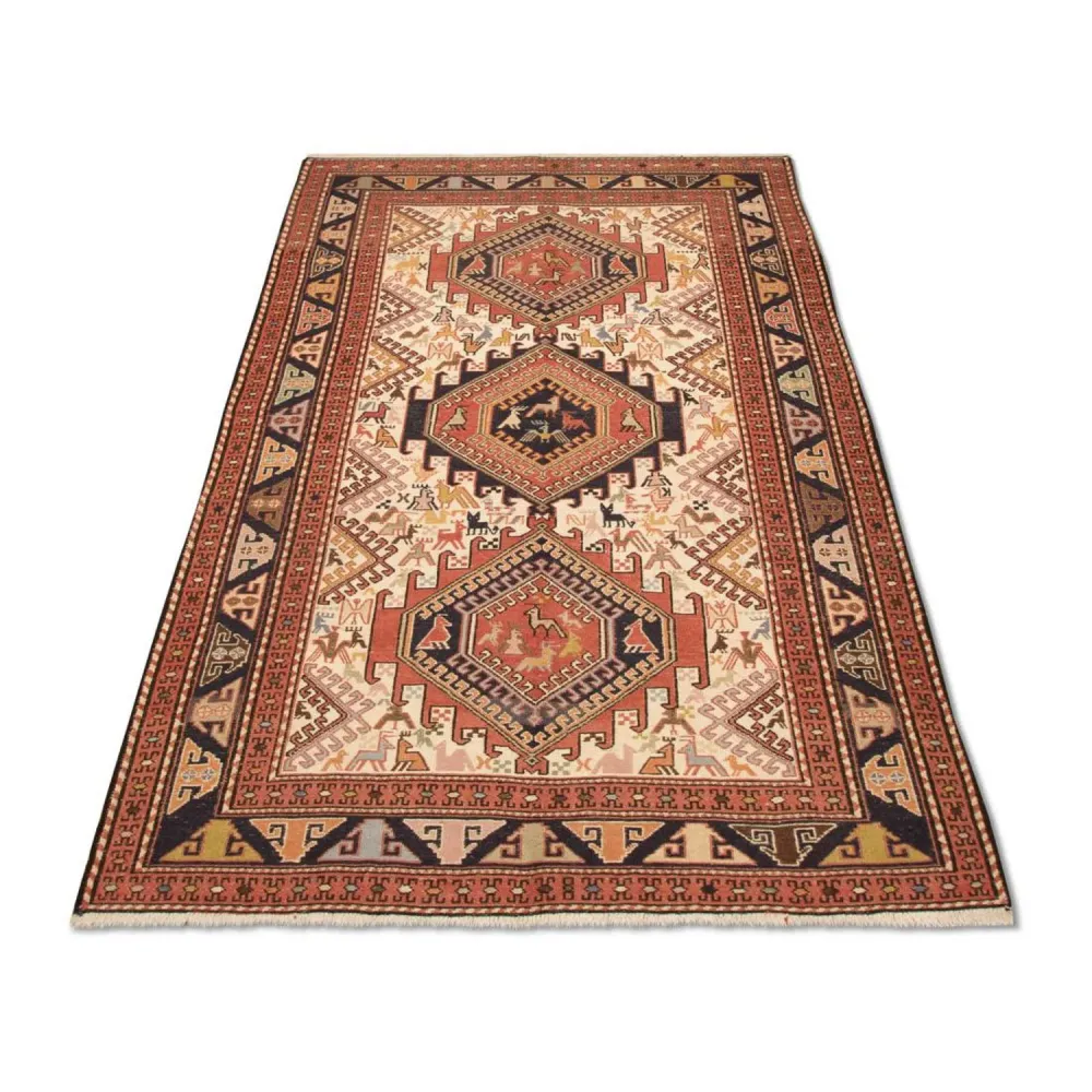 Kelimteppe - Orientalsk - 194 x 122 cm - brun